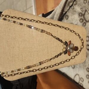JOE FRESH 2 layered necklace